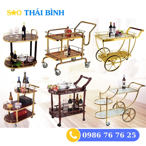 Xe đẩy phục vụ khách sạn