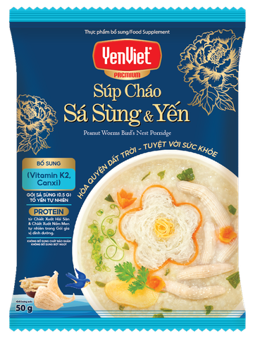 Súp Cháo Sá Sùng & Yến (Gói x 50gr)