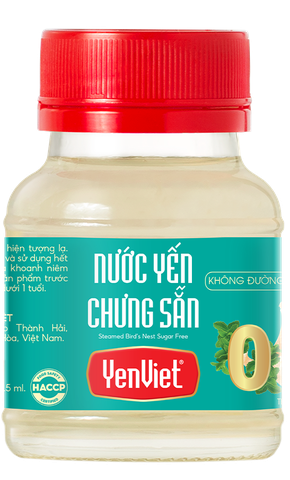 Tổ Yến Nguyên Chất Chưng Sẵn Không Đường [Hộp 1 Lọ]