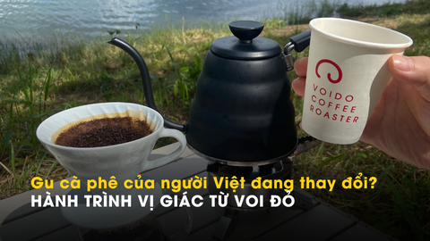 GU CÀ PHÊ CỦA NGƯỜI VIỆT ĐANG THAY ĐỔI? Hành trình vị giác từ Voi Đỏ