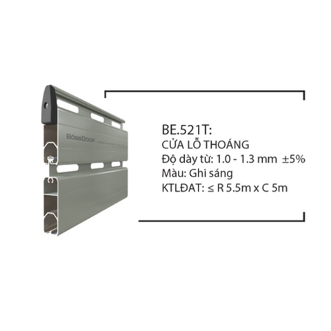 Cửa cuốn BossDoor 521T