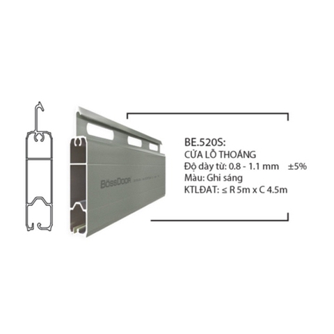 Cửa cuốn BossDoor 520T