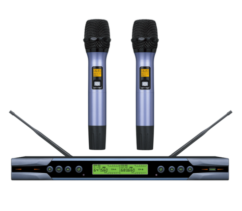 Micro không dây UHF cao cấp V9 cho karaoke