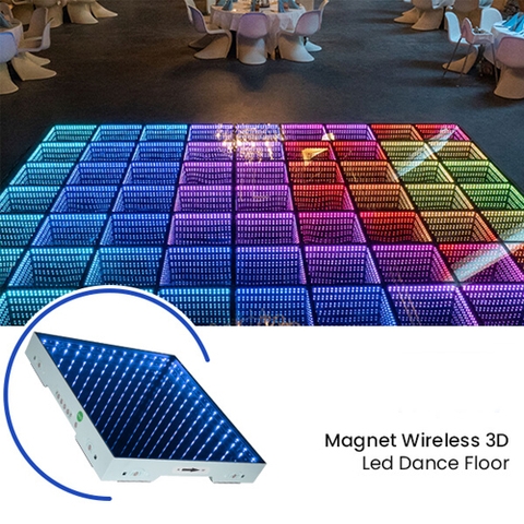 Sàn nhảy LED nam châm gương 3D LCC-B877