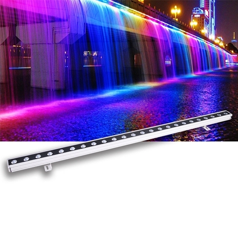 Máy chiếu ánh sáng trang trí tòa nhà IP65 36w dmx rgb ngoài trời LCC-IXQ17C