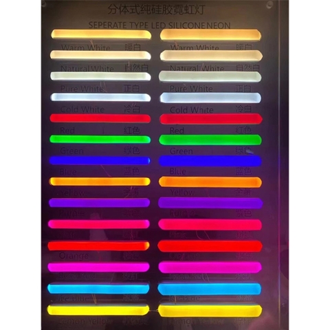 Đèn Neon Silicon Nguyên Chất 12V Thế Hệ 2 LCC-SILICONTH2