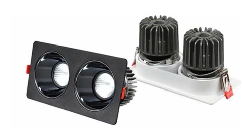 Đèn rọi âm trần đôi LCC-KZF04
