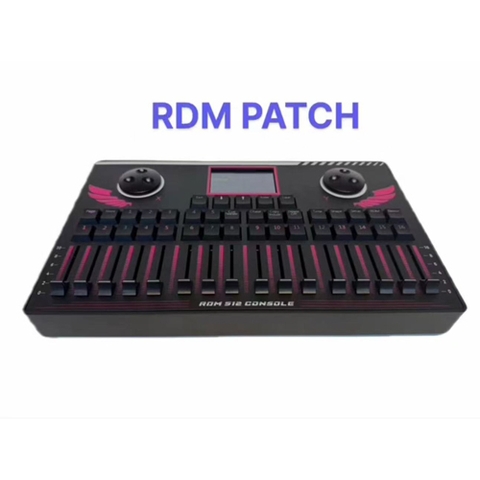 Bàn điều khiển ánh sáng RDM512 bao gồm hộp đựng bàn