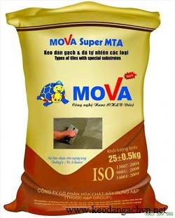 Mova Super MTA(MFTA-1)-Keo dán gạch, đá cao cấp dành cho tấm lớn