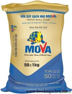 Mova Wall 1200 Clair: Keo xây gạch nhẹ chất lượng cao