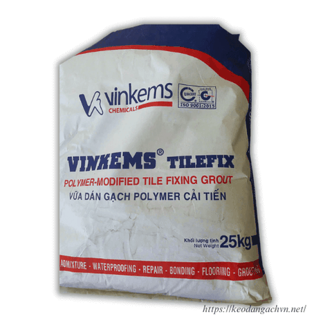Vinkems Tilefix Grey-Keo dán gạch chống thấm chất lượng cao