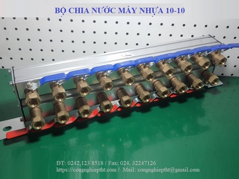 Bộ chia nước cho máy ép nhựa 4/4, 5/5, 6/6, 8/8, 10/10