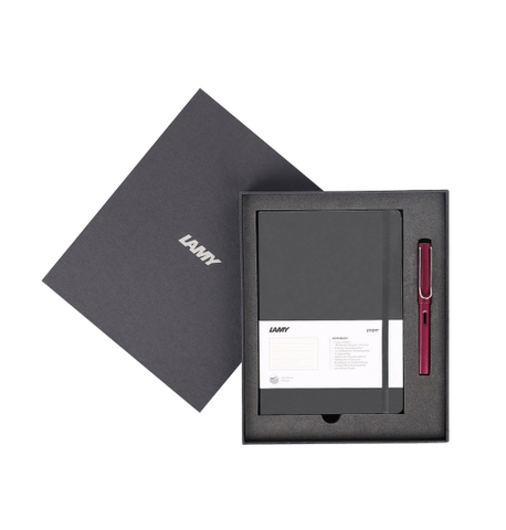 Set sổ bút LAMY A5 tím