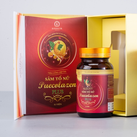 Sâm Tố Nữ Puecolazen Plus