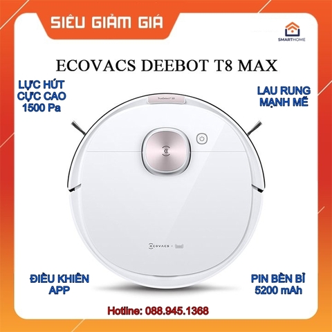 ROBOT HÚT BỤI  T8 MAX