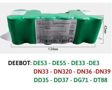 PIN IROBOT DE53 DE55 DE33 - DN - DD
