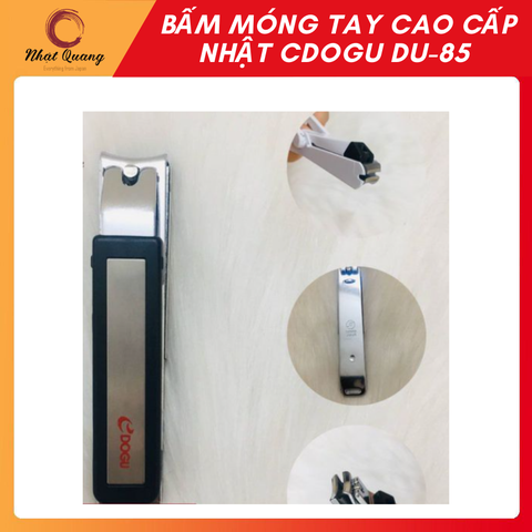 Bấm Móng Tay Cao Cấp Nhật Cdogu Du-85 Màu Đen