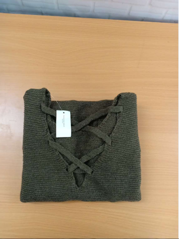 Ao Len Aeo 13418165 Dành Cho Nữ Màu Olive Size Xxs