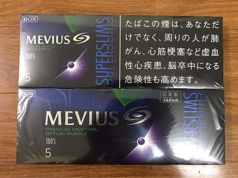 Thuốc lá Mevius premium menthol Option Purple