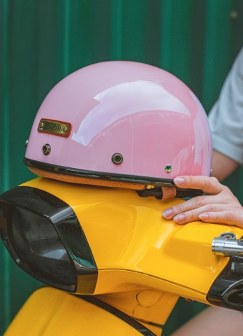 Mũ 1/2 Bulldog PUG Hồng Pastel FREESHIP