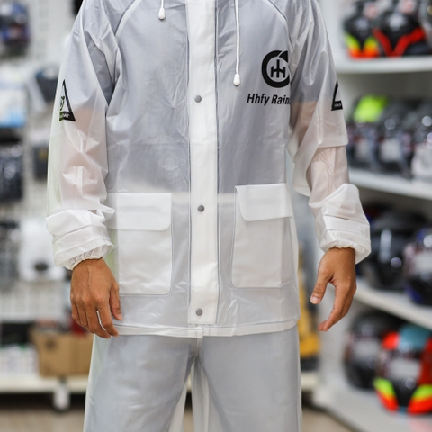 Áo Mưa Bộ PVC Chống Thấm 100% FREESHIP
