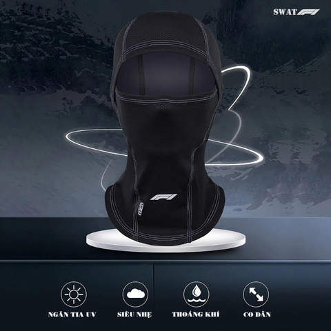 Khăn trùm đầu ninja Swat F1 3 in 1 Freeship