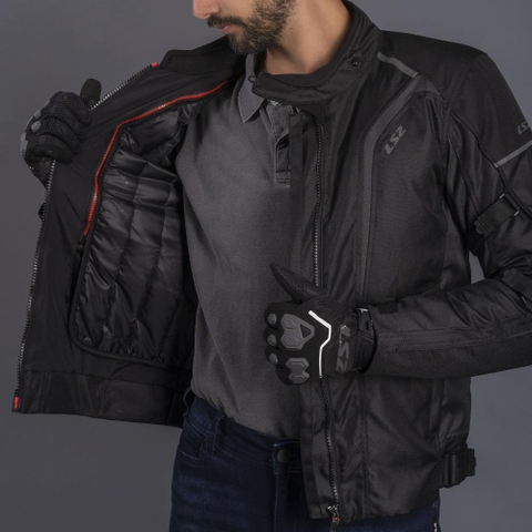 Áo giáp LS2 Sepang Man Đen