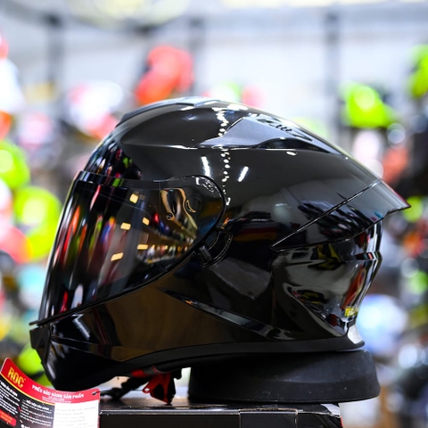 Mũ Fullface ROC R11 Pro Đen Bóng 2025 + Tặng Kính Đen FREESHIP