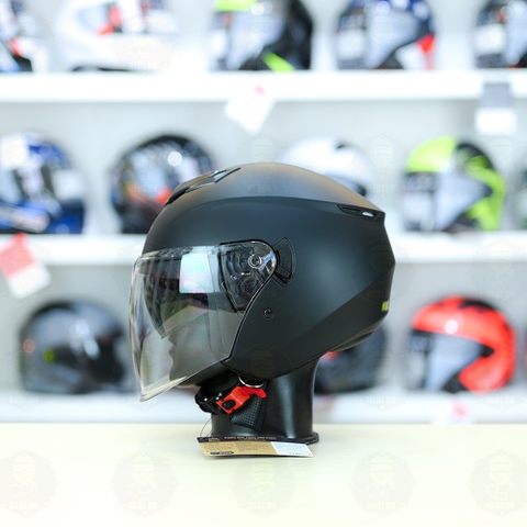 Mũ 3/4 Royal M789 Đen nhám 2 Kính Nhỏ Gọn Nhẹ FREESHIP