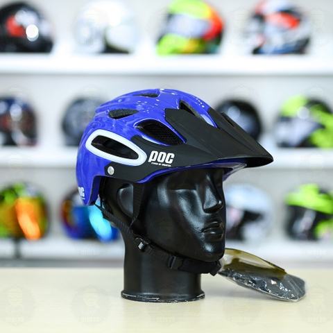 Nón POC P07 Freesize FREESHIP - Tím Bóng