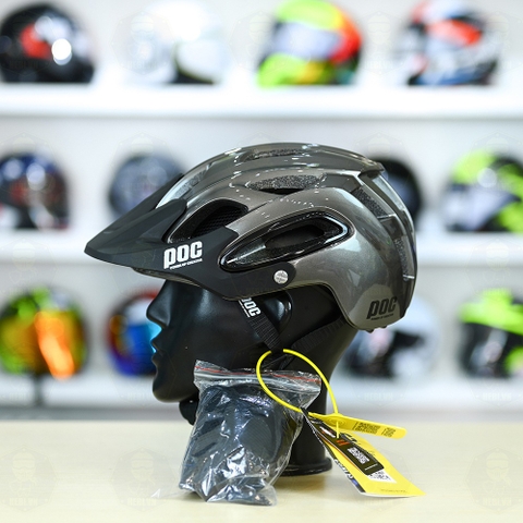 Nón POC P07 Freesize FREESHIP - Xám Bóng