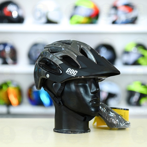 Nón POC P07 Freesize FREESHIP - Xám Bóng