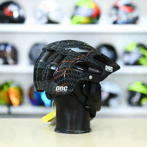 Nón Thể Thao POC P07 Carbon Hive Cam Freesize FREESHIP