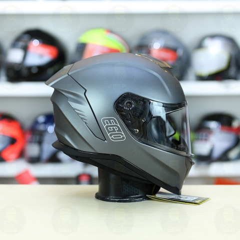 Mũ Fullface EGO E71 Xám Titanium Nhám FREESHIP