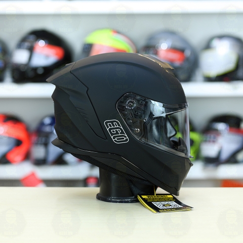Mũ Fullface EGO E71 Đen Nhám FREESHIP