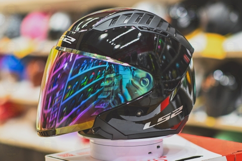 Kính Mũ LS2 OF600 Gương Rainbow Titan FREESHIP