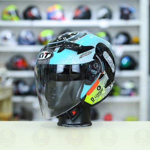 Nón 3/4 2 kính KYT VENOM Misano 2022 - FREESHIP