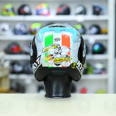 Nón 3/4 2 kính KYT VENOM Misano 2022 - FREESHIP