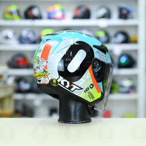 Nón 3/4 2 kính KYT VENOM Misano 2022 - FREESHIP