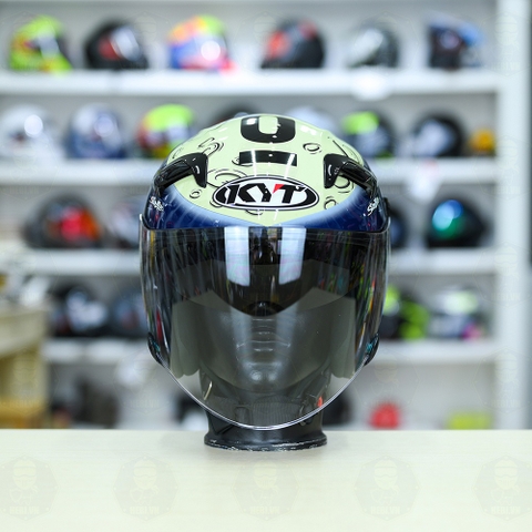 Nón 3/4 2 kính KYT VENOM Mugello - FREESHIP