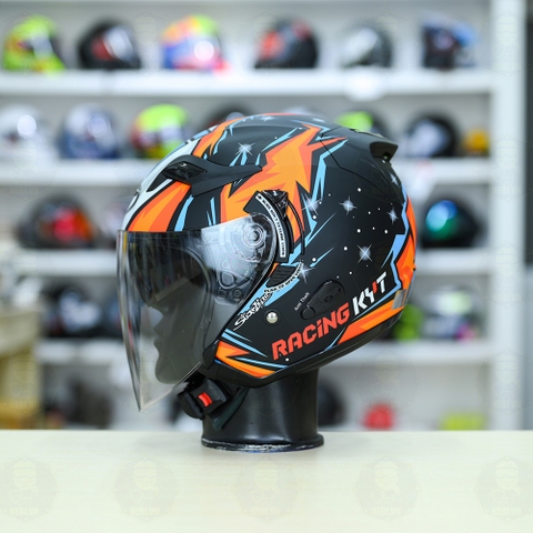 Nón 3/4 2 kính KYT VENOM Masia - FREESHIP