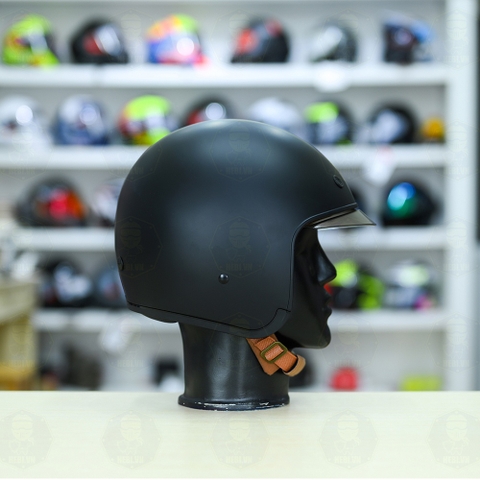 Mũ 3/4 Royal M139 Đen Nhám 2024 FREESHIP