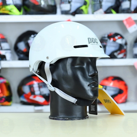 Nón POC CREATION P20 FREESHIP - Trắng Xám