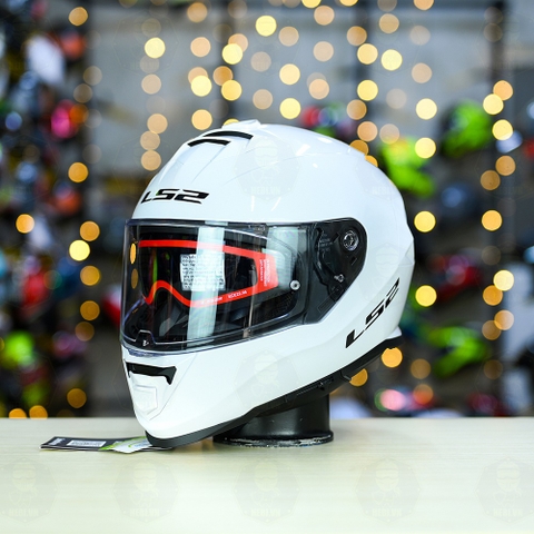 Mũ Fullface LS2 FF800 KPA 2 Kính Trắng Camay Bóng FREESHIP + Tặng Pinlock