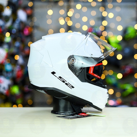 Mũ Fullface LS2 FF800 KPA 2 Kính Trắng Camay Bóng FREESHIP + Tặng Pinlock