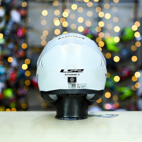 Mũ Fullface LS2 FF800 KPA 2 Kính Trắng Camay Bóng FREESHIP + Tặng Pinlock