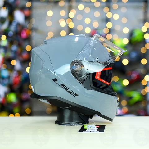 Mũ Fullface LS2 FF800 KPA 2 Xi Măng Bóng FREESHIP + Tặng Pinlock