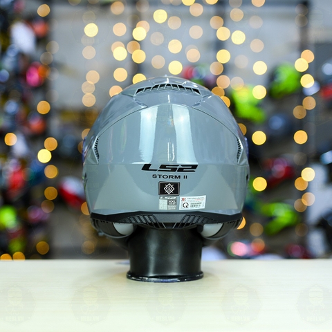 Mũ Fullface LS2 FF800 KPA 2 Xi Măng Bóng FREESHIP + Tặng Pinlock