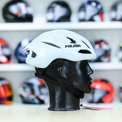 Nón Poc Falcon F01 Feeship - Trắng Bóng