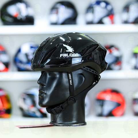 Nón Poc Falcon F01 Feeship - Đen Bóng